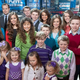 The Duggar family on the set of Extra in March 2014 (Image by: Getty Images)